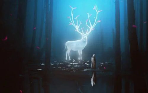 آموزش طراحی گوزن درخشان در فتوشاپ